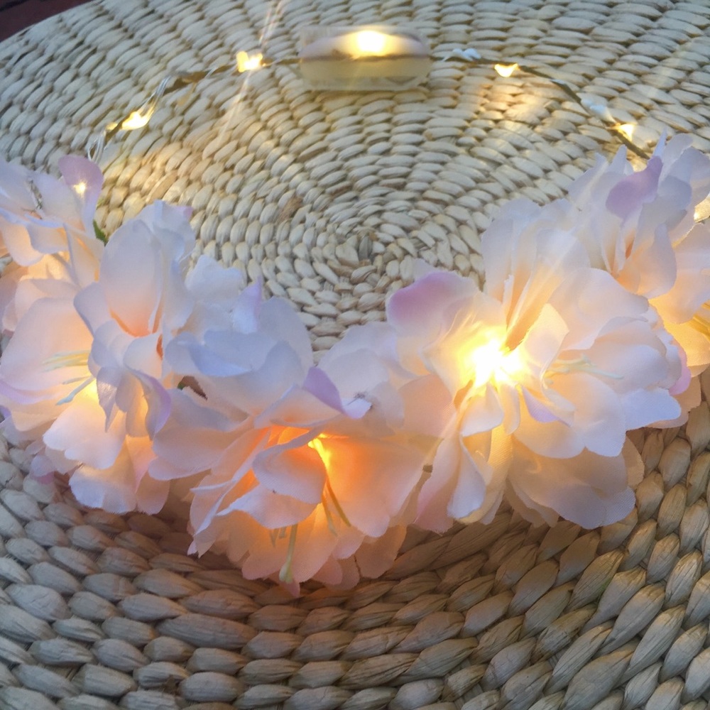 Electric Floral Head Band